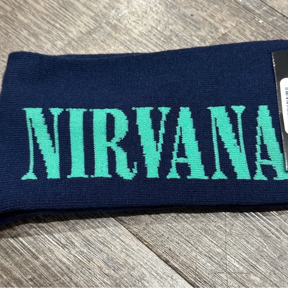 Nirvana NWT Urban Outfitters Dark Blue Socks